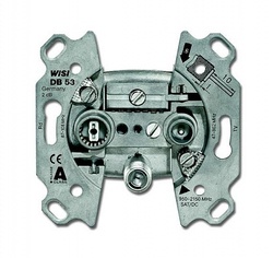 ABB BJE Мех Розетка TV -FM-SAT оконечная арт. 0230-0-0463