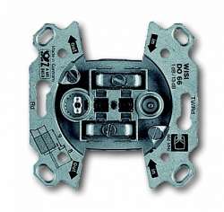 ABB BJE Мех Розетка TV-FM проходная арт. 0230-0-0268