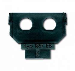 ABB BJE Мех Цоколь под 2 разъёма BNC/TNC к суппортам 1758 хх арт. 1764-0-0083