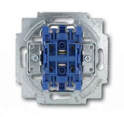 ABB BJE Мех Выключатель 2-клавиш с лампой подсветки, 10А 250В арт. 1012-0-1135