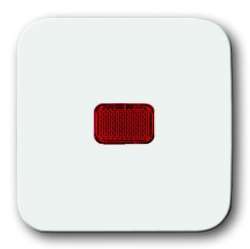 ABB BJE Reflex Клавиша 1-ая с красной линзой для контрольного выключателя арт. 1731-0-1995