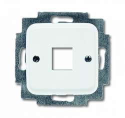 ABB BJE Reflex Корпус 1-ой ТЛФ и комп розетки прямой (мех 210, 211) арт. 1753-0-3833