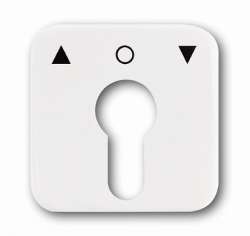 ABB BJE Reflex Накладка поворотного выключателя жалюзийного с замком арт. 1710-0-1415