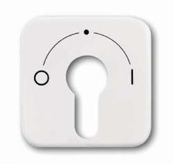 ABB BJE Reflex Накладка выключателя с замком арт. 1710-0-1456