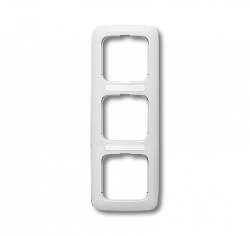 ABB BJE Reflex Рамка 3-ая верт с шильдиком арт. 1754-0-3724