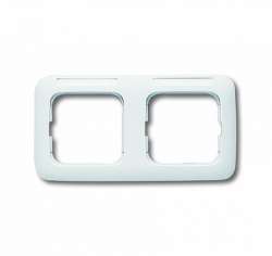 ABB BJE Reflex Рамка с шильдиком 2-ая гориз арт. 1754-0-2171