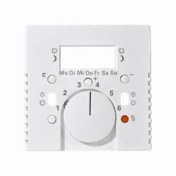 ABB BJE Solo/Future Бел Накладка терморегулятора (мех 1080 U/1080 UF) арт. 1710-0-3169