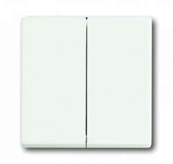 ABB BJE Solo/Future Белый бархат Клавиша 2-ая арт. 1751-0-3024