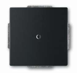 ABB BJE Solo/Future Черный бархат Заглушка арт. 1710-0-3895