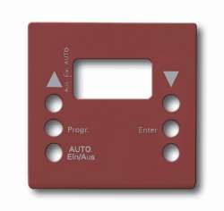 ABB BJE Solo/Future Красный Накладка датч освещенности и силы ветра арт. 1710-0-3228