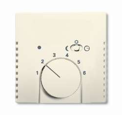 ABB BJE Solo/Future Крем Накладка для терморегулятора (мех 1095 U, 1096 U) арт. 1710-0-3568