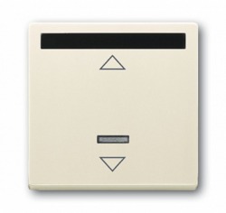 ABB BJE Solo/Future Крем Накладка светорегулятора с ДУ арт. 6020-0-1332