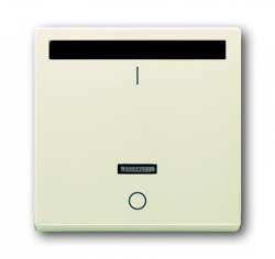ABB BJE Solo/Future Крем Накладка выключателя с ДУ арт. 6020-0-1333