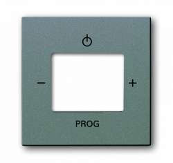 ABB BJE Solo/Future Серый Металлик Накладка для механизма цифрого FM-радио 8215 U арт. 8200-0-0112