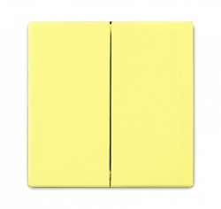 ABB BJE Solo/Future Желтый Сахара Клавиша 2-ая арт. 1751-0-3009