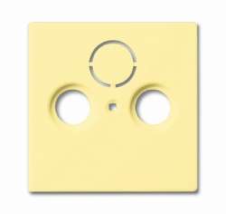 ABB BJE Solo/Future Желтый Сахара Накладка TV/TV-SAT розетки арт. 1724-0-4288