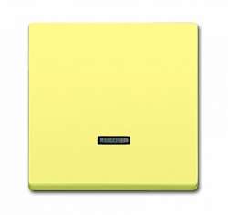 ABB BJE Solo/Future Желтый Сахара Накладка светорегулятора нажимного арт. 6599-0-2938