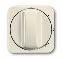 ABB BJE Spring Бел глянц Накладка с ручкой поворотного переключателя 0-1-2-3 арт. 1710-0-3108