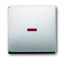 ABB BJE Сталь Клавиша 1-ая с подсветкой арт. 1751-0-2957