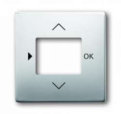 ABB BJE Сталь Накладка для терморегулятора (мех 1098 U/UF) арт. 6430-0-0344