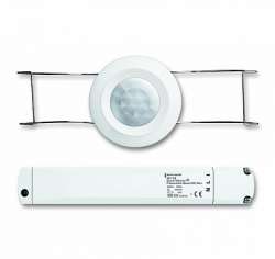 ABB BJE Wachter BasicLINE mini, Альпийский Белый Датчик присутствия арт. 6800-0-2517