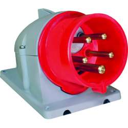 ABB BS Вилка на поверхность с фазоинвертором 416BSFV6, 16А, 3P+N+E, IP44, 6ч арт. 2CMA168169R1000