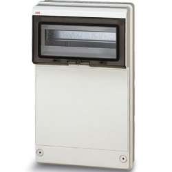 ABB Бокс с глухой передней стенкой 275х445х140 на 12М серый арт. 13205