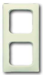 ABB Busch-Duro 2000 SI Рамка 2-постовая для кабель-каналов, слоновая кость арт. 1725-0-1550