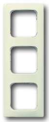 ABB Busch-Duro 2000 SI Рамка 3-постовая для кабель-каналов, слоновая кость арт. 1725-0-1551