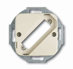 ABB Busch Duro Плата центральная для разъёмов D-Sub на 25-полюсов, слоновая кость арт. 1724-0-0616