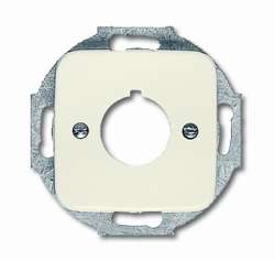 ABB Busch Duro Плата центральная с суппортом для командно-сигнальных приборов D=22.5 мм, слоновая кость арт. 1724-0-0210