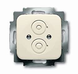 ABB Busch Duro Плата центральная с суппортом для разъёмов с резьбовым креплением М16х0.75, слоновая кость арт. 1724-0-0186