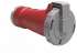 ABB C Розетка кабельная 232C9W, 32А, 2P+E, IP67, 9ч арт. 2CMA166586R1000