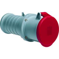 ABB C Розетка кабельная 263C9, 63А, 2P+E, IP44, 9ч арт. 2CMA166842R1000