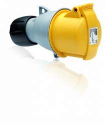 ABB C Розетка кабельная ICAT 216-C4, 16А, 2P+E, IP44, 4ч арт. 2CMA193520R1000