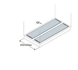 ABB C2 Панель скользящая для ввода кабеля 600х400мм ШхГ арт. CF6040