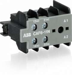 ABB CAF 6-11E Контакт дополнительный фронтальный 1НО+1НЗ для В6, В7 арт. GJL1201330R0002
