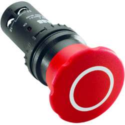 ABB CE4P-10R-11 Кнопка 1НО+1НЗ с фиксацией арт. 1SFA619551R1071