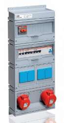 ABB CEWE Бокс MPR32/1MS с розетками в сборе, IP44, пластик арт. 2CMA168984R1000