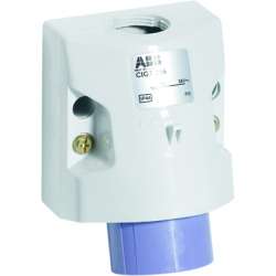 ABB CIGT Вилка на поверхность CIGT316-4, 16А, 3P, 25 и 50В, AC, IP44 арт. 2CMA179335R1000