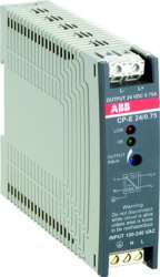 ABB CP-E Блок питания 24/0.75 вход 90-265В AC/ 120-370В DC, выход 24В DC/0.75A арт. 1SVR427030R0000