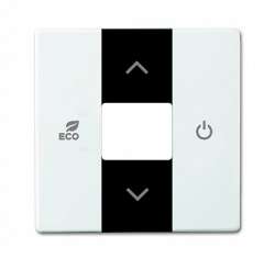 ABB CP-RTC-84 Накладка терморегулятора free@home, future, белый арт. 6220-0-0181