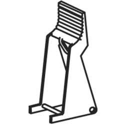 ABB CR-PH Фиксатор для реле CR-P арт. 1SVR405659R0000