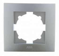 ABB Cosmo Алюминий Рамка 1 постовая арт. 612-011000-271