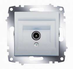 ABB Cosmo Алюминий Розетка без потерь TV с экранированием арт. 619-011000-274