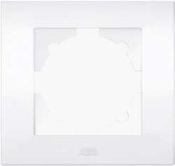 ABB Cosmo Бел Рамка 1 постовая арт. 612-010200-271