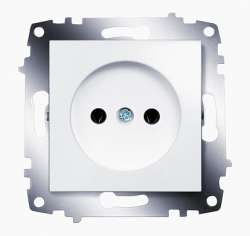 ABB Cosmo Бел Розетка б/з арт. 619-010200-215