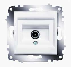 ABB Cosmo Бел Розетка оконечная TV с экранированием арт. 619-010200-273