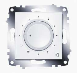 ABB Cosmo Бел Звукорегулятор арт. 619-010200-261