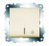 ABB Cosmo Крем Переключатель 1 кл. сх. 6 с подсв. арт. 619-010300-210